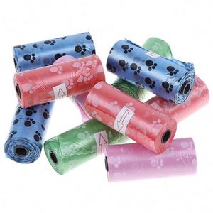 High Quality Customizable Biodegradable Dog Poop Bags Eco-Friendly Recyclable Plastic Dog Waste Bags Corn-<b>Compost</b> Portable Dog - Product Image 3