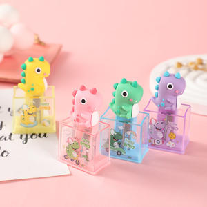 <span class=keywords><strong>Taille</strong></span>-<span class=keywords><strong>crayon</strong></span> en PVC miniature Kawaii, dessin animé, animal mignon, <span class=keywords><strong>dinosaure</strong></span> et manuel, coupe-stylo manuel, petit <span class=keywords><strong>taille</strong></span>-<span class=keywords><strong>crayon</strong></span> miniature Kawaii - Product Image 3