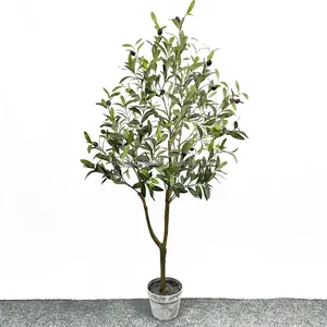 fake indoor olive tree plants best selling indoor decoration silk plant artificial olive tree for sale