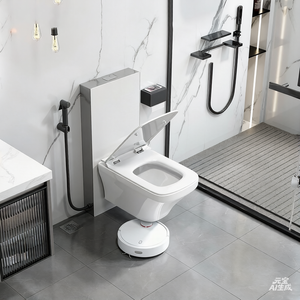 Inodoro Moderno SDAYI de Pared con <span class=keywords><strong>Cisterna</strong></span> de Vidrio, Estilo Europeo, Venta al por Mayor, Tanque Oculto, Doble Descarga, Garantía de por Vida - Product Image 4