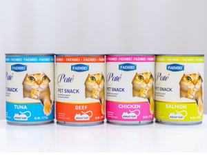 <span class=keywords><strong>Recrutement</strong></span> d'agents d'usine OEM - Nourriture pour animaux de compagnie FAENBEI - Nourriture humide pour chats en conserve 375g - Product Image 6