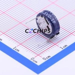 ตัวเก็บประจุ SE-5R5-D104VYH ซูเปอร์คาปาซิเตอร์ผ่านรู0.1F (THT)-20% ~ + 80% 5.5V - Product Image 1
