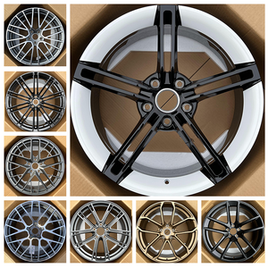 Nouvelles <span class=keywords><strong>jantes</strong></span> de voiture <span class=keywords><strong>pour</strong></span> passagers en alliage d'aluminium forgé léger de 20 à 21 pouces 5x130, vente directe d'usine, compatibles pendant 5 ans - Product Image 5