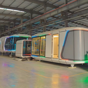Maison modulaire préfabriquée chinoise en conteneur, module spatial TinyHouse pour hôtels de luxe - Étanche et alimentée à l'énergie solaire - Product Image 1