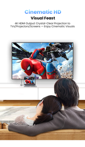 Base de Conexión USB C 5 en 1 SYONG, Puertos USB 3.0 4K * 3, Entrega de Energía PD de 100 W, Cable de Cobre Estañado para <span class=keywords><strong>Anker</strong></span> HP ODM/OEM - Product Image 4