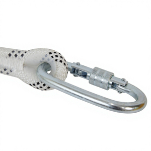 Équipement de protection individuelle certifié CE, cordon de sécurité <span class=keywords><strong>à</strong></span> crochet simple en acier inoxydable, ceinture de sécurité antichute en polyester haute résistance - Product Image 5
