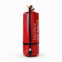 Extincteur à poudre sèche portable en acier certifié CE EN3 9 kg ABC