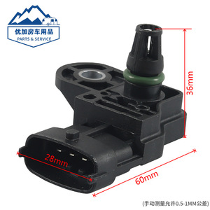 Capteur de pression manométrique 0-100 Kpa, fileté M12, piézorésistif automobile 2411528 - Product Image 5