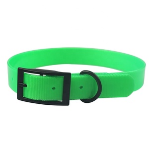 Colorato eco-friendly TPU collare <span class=keywords><strong>cane</strong></span> impermeabile uretano Pet collare personalizzato rivetto solido direttamente prodotto - Product Image 4