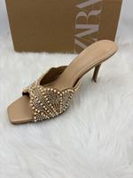 Collection d'été : Nouvelles sandales à talons hauts pour femmes, élégantes et sexy, à talons fins, pour l'extérieur et les banquets