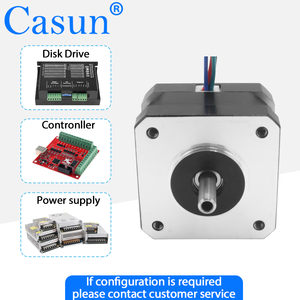 เครื่องแกะสลัก CNC แบบ2เฟส2เฟส<span class=keywords><strong>0.9</strong></span>องศามอเตอร์สตาร์ท42X27มม. 130mN แรงบิดแรงบิด0.8A สำหรับเครื่องแกะสลัก - Product Image 5