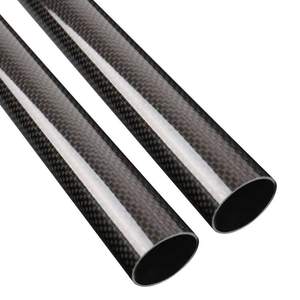Tube en Fiber de carbone personnalisé de haute qualité enveloppé/tuyau en Fiber de carbone pultrudé - Product Image 2
