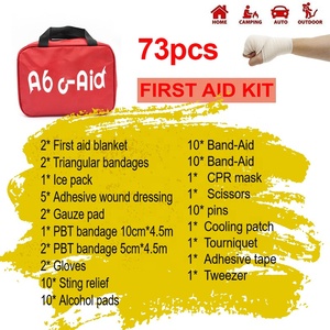 Kit de primeros auxilios de emergencia para mascotas, Kit de primeros auxilios táctico para viaje de Amazon, impermeable, para exteriores, <span class=keywords><strong>ABC</strong></span>-AID, venta al por mayor - Product Image 6