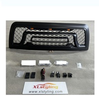 Camionnettes accessoires de voiture calandre de pare-chocs avant pour Dodge RAM 2500 10-18 gril avec lumière