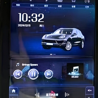 Autoradio Android avec écran tactile vertical, GPS, navigation, unité multimédia compatible avec Porsche Cayenne 958 2011-2017