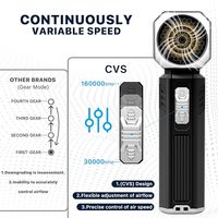 Mini souffleur d'air turbo puissant pour séchage de voiture, mini ventilateur turbo violent, nettoyeur de neige portable