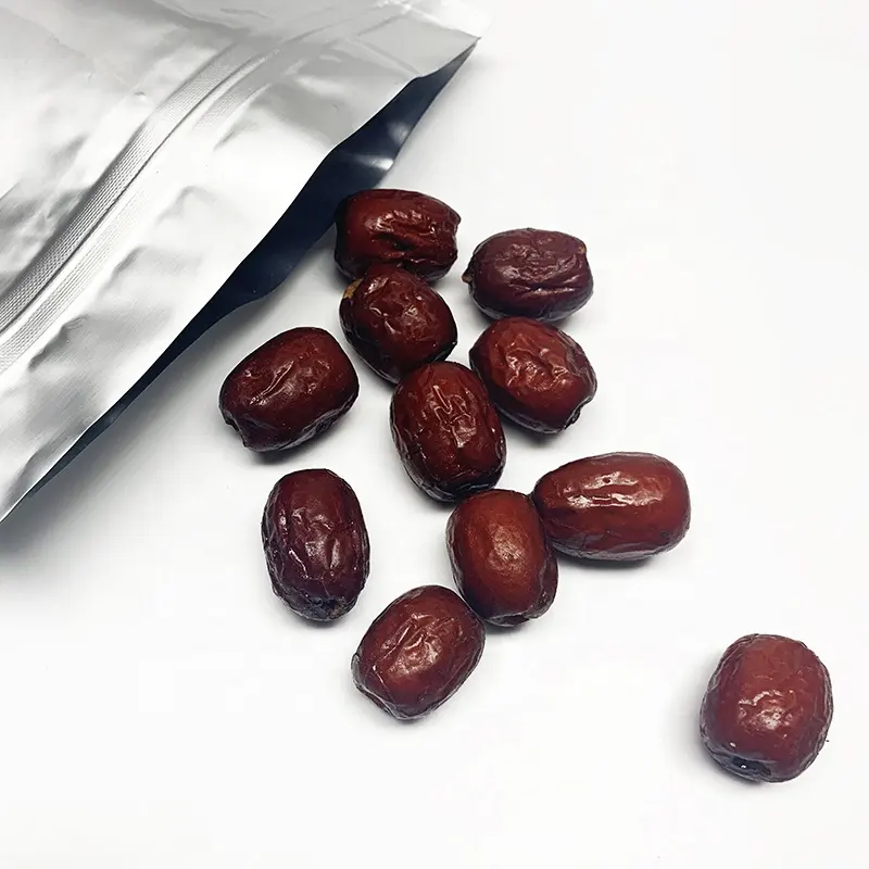 Europäischer Standard und USA Standard in loser Schüttung Großhandel gesunde knusprige Snacks gefrier getrocknete Jujube rote Datteln Jujube