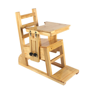 Sedia Riabilitativa per Bambini con ADHD, <span class=keywords><strong>Autismo</strong></span> e Alta Tensione Muscolare, Altezza Regolabile, Posizione Fissa, Opzioni di Piano di Lavoro - Product Image 1