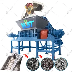 Heavy Duty kim loại Shredder chất thải thép Shredder phế liệu băm nhỏ máy chất thải thép Shredder Máy tái chế