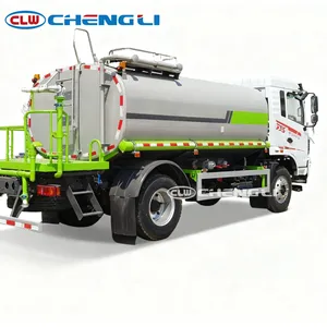 Châssis robuste avec capacité de charge de 10 tonnes, camion-citerne Dongfeng 4X2 à canon rond, adapté à diverses conditions routières - Product Image 2