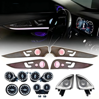 Amélioration de l'éclairage d'ambiance pour Mercedes-Benz Classe E W213 2016-2023 Éclairage LED intérieur automobile de haute qualité 64 couleurs