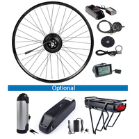 Kits de vélo électrique de haute qualité 350w 36V avec batterie en bouteille Kits de conversion de vélo 48v