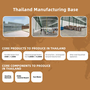 Calentador Eléctrico de Torre con Control Remoto Digital PTC de Cerámica, Fabricado en Tailandia, con Ventilador Oscilante y Pantalla LED para Habitación - Product Image 3