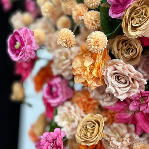 Versprechen OEM Custom Size Künstlicher Blumen bogen Großhandel Hochwertiger Seiden blumen bogen für Hochzeiten und Veranstaltungen - Product Image 4