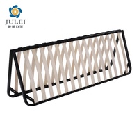 Nouveau Cadre de Lit Pliant Rapide de Style Moderne, Cadre de Lit King Size en Fer de Haute Qualité, Réglable, Revêtement en Poudre, Capacité 300-350KG