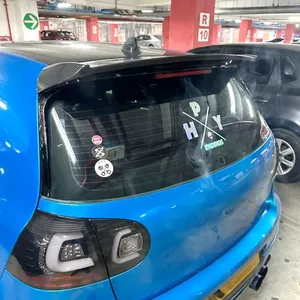 สปอยเลอร์หลังคาท้ายรถยนต์ StarNav สำหรับ Golf 5 MK5 R32 ปี 2004-2009 ปีกหลังคา ฝากระโปรงท้าย ชุดแต่งตัวถังรถยนต์ อุปกรณ์ตกแต่ง - Product Image 6