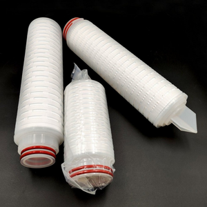 Filtre plissé en polypropylène à faible chute de pression initiale, efficacité de rétention élevée de 40 pouces, cartouche filtrante plissée 4.5 PP - Product Image 5