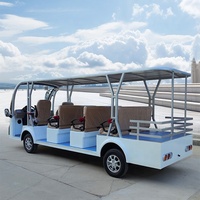 Bus et voiture électriques de tourisme pour 8/11/14 passagers, pour attractions touristiques et écoles