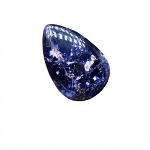Cabujón de sodalita Natural de alta calidad, piedra preciosa suelta pulida a mano para hacer joyas, precio al por mayor - Product Image 1