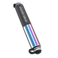 Pompe à vélo de poche BOMB 50-80 PSI, compatible Presta et Schrader, légère, en aluminium CNC, étanche et durable