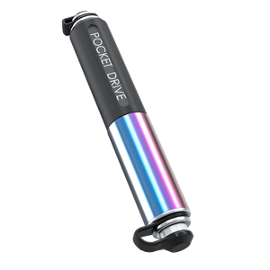 ปั๊มจักรยานขนาดพกพา BOMB 160 PSI ใช้ได้กับทั้งหัว Presta และ Schrader น้ำหนักเบา ผลิตจากอะลูมิเนียม CNC สำหรับการปั่นจักรยาน - Product Image 4