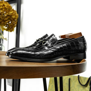 Nuevos <span class=keywords><strong>mocasines</strong></span> de cuero con hebilla de <span class=keywords><strong>caballo</strong></span> para <span class=keywords><strong>hombre</strong></span>, nuevos zapatos formales de negocios para <span class=keywords><strong>hombre</strong></span>, versión para <span class=keywords><strong>hombre</strong></span>, zapatos de punta estrecha - Product Image 3