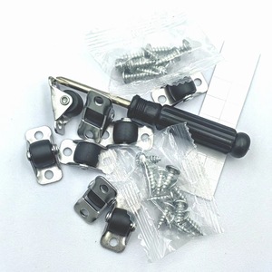 <b>Plastic</b> 0.5-inch Skirting Drawers & Shoe Cabinets Swivel Casters Rubber Wheels 12mm Diameter 30kg Load Capacity - Product Image 5