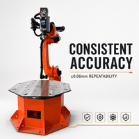 Robot Penggiling KUKA KR210 dengan ATC (Automatic Tool Changer) 7 Axis CNC Router untuk Busa