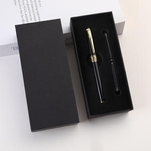 Sang Trọng Kim Loại Đài Phun Nước Bút Thiết Lập Với Hộp Quà Tặng Biểu Tượng Tùy Chỉnh Thương Hiệu Ưa Thích Kinh Doanh Bút Thiết Kế Mới Cho Văn Bản Lỏng Bao Bì - Product Image 6