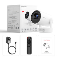 Proyector LCD para Cine en Casa HY300 Pro+ en Oferta, Resolución 720p, Compatible con 8K, Android 14, Bluetooth Inalámbrico, 170 ANSI Lúmenes, Portátil