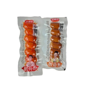 ขายส่ง Jinmofang 35กรัม40กรัมรสบาร์บีคิวเนื้อสำเร็จรูปไส้กรอกสุนัขร้อนจีนขนมมินิสุนัขร้อน - Product Image 1