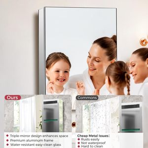 Tocador de baño con esquema de color de dos tonos, diseño moderno contrastante que agrega interés visual y estilo - Product Image 6