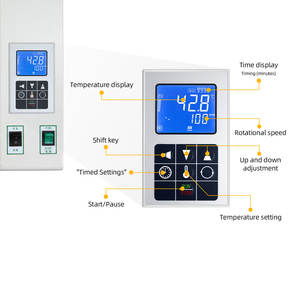 デジタル表示一定温度空気バスシェーカー空気バスボックスシェーカー、往復揺れテーブル - Product Image 5