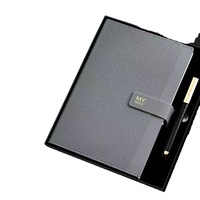 Carnet d'affaires de luxe personnalisable A5, couleur Morandi, agenda de bureau, style spirale, en acier inoxydable, A4, A6, B5, imprimé en typographie