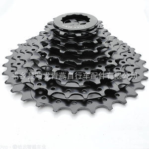 Piñón Libre para Bicicleta Sunrun de 8 Velocidades, Negro, Aleación de Aluminio, Cassette Duradero para Bicicleta de Montaña - Product Image 4