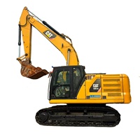 Excavatrice sur chenilles hydraulique d'occasion CAT 320GC d'origine