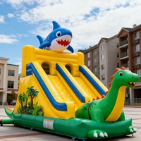 Château gonflable en PVC, grand lit de rebond pour l'extérieur, château de jeu pour enfants, petit toboggan gonflable pour l'intérieur, lit de saut pour enfants