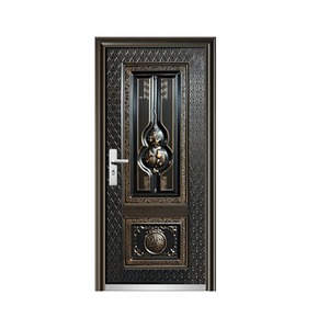Porte de sécurité Sofia gris foncé anti-effraction à ouverture manuelle complète pour entrée de maison - Product Image 2