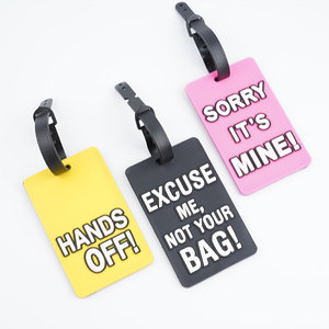 Étiquettes de bagages amusantes, colorées et uniques, étiquettes d'identification pour <span class=keywords><strong>valises</strong></span>, pour femmes et hommes - Product Image 2