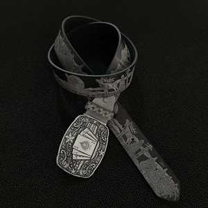 Sabuk Poker Vintage Baru 2026 dari Hutan Barat Abad Pertengahan, Sabuk Serbaguna Gaya Punk Amerika - Product Image 1